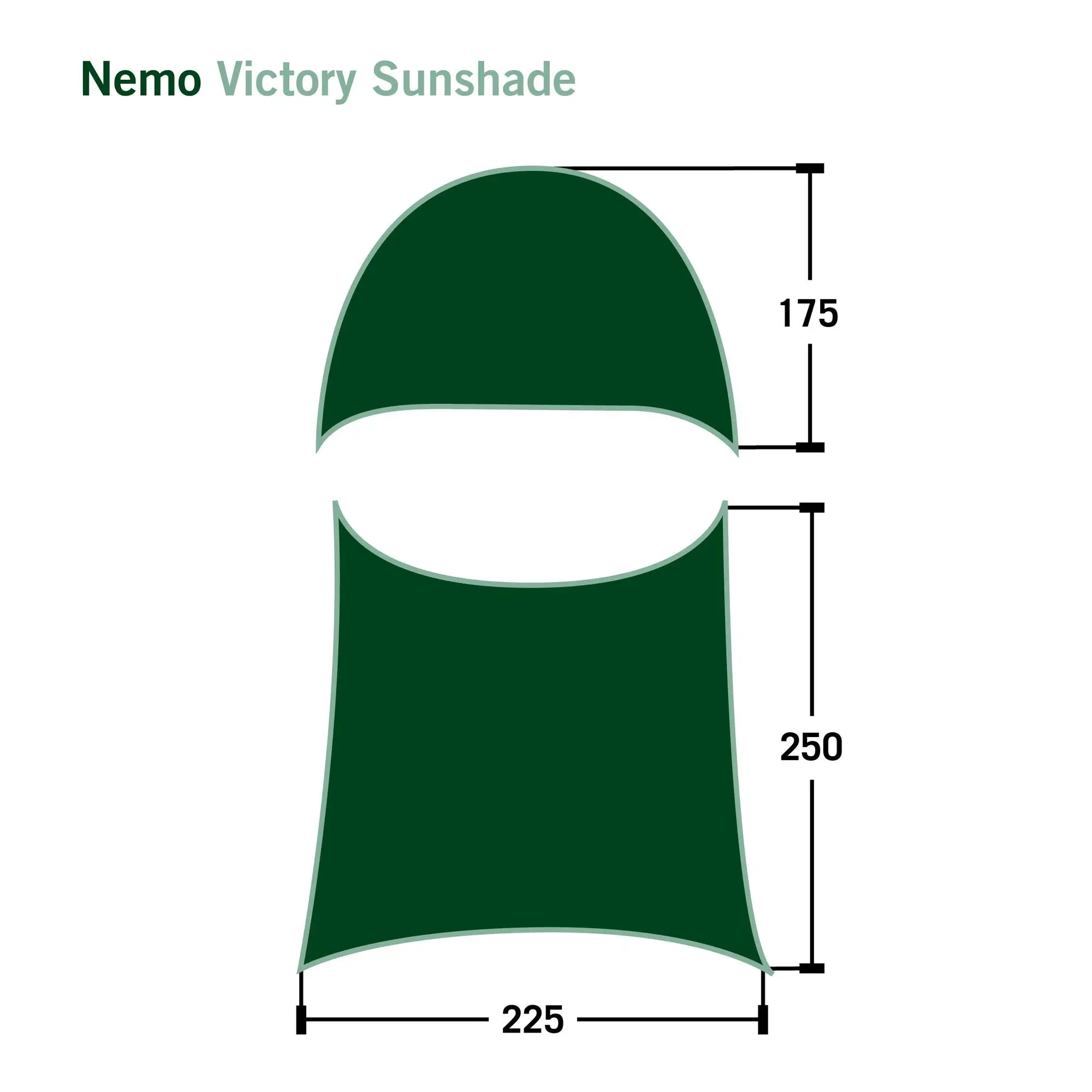 Nemo VICTORY SUNSHADE - Strandmuschel – Bild 2