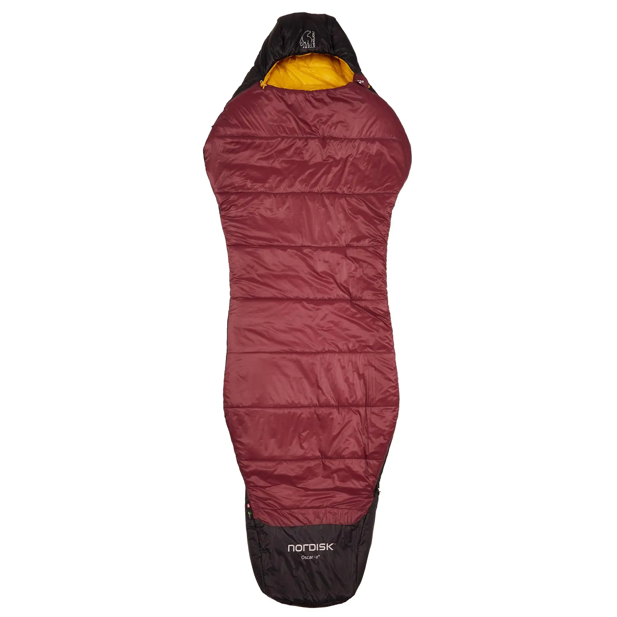 Nordisk OSCAR -2 CURVE - Kunstfaserschlafsack