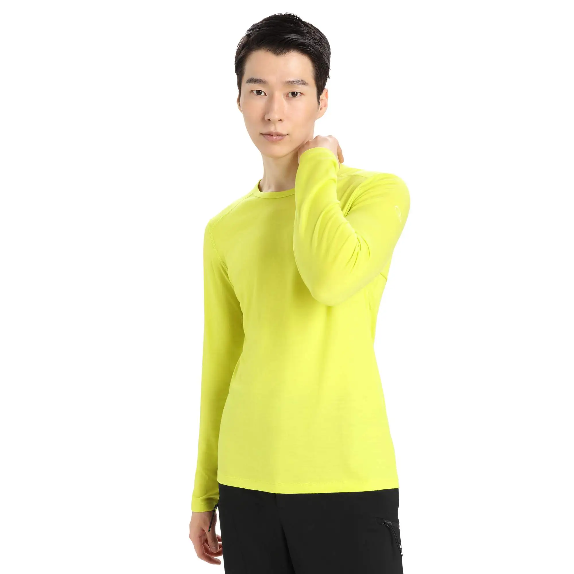 Icebreaker M 200 OASIS LS CREWE Herren - Funktionsshirt – Bild 2