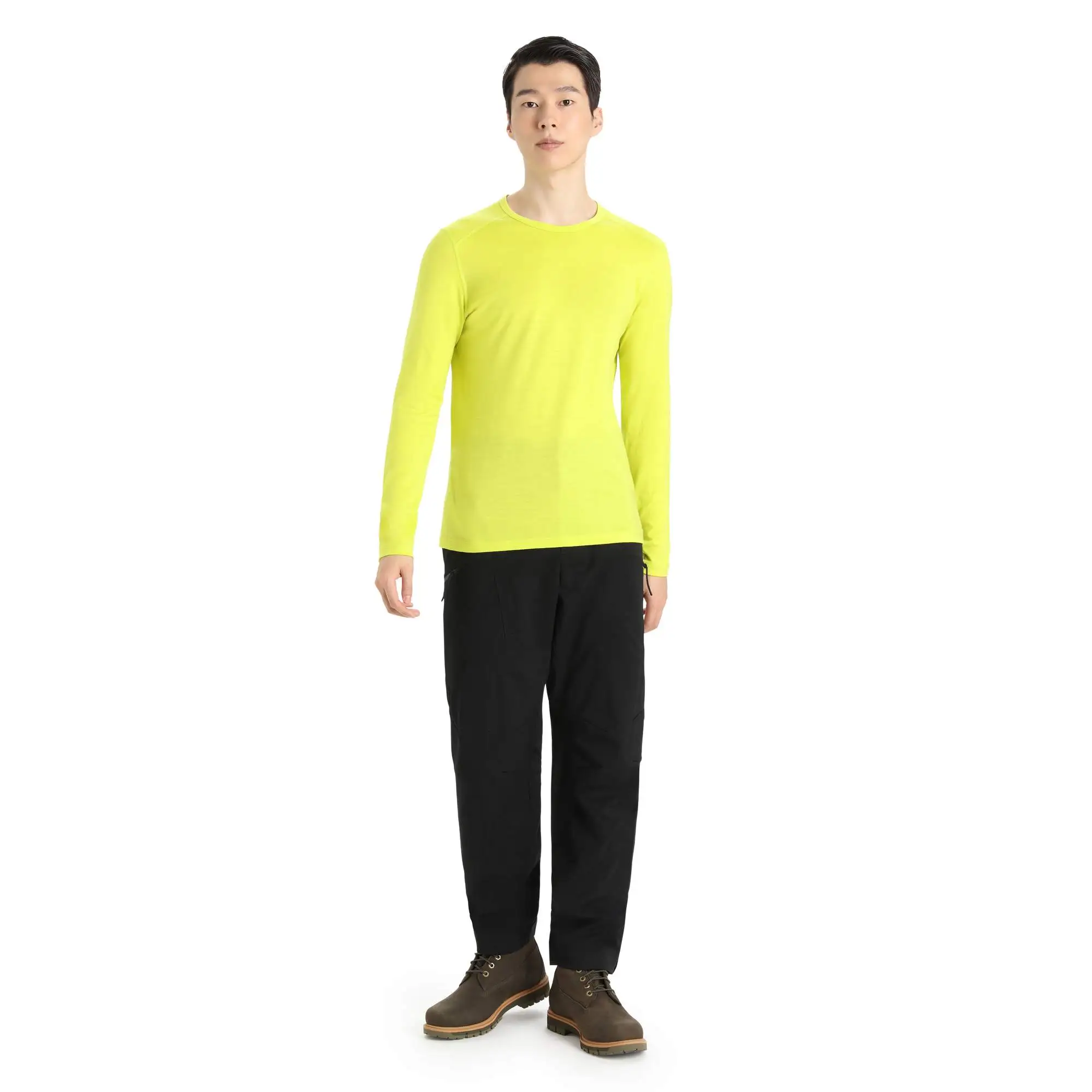 Icebreaker M 200 OASIS LS CREWE Herren - Funktionsshirt – Bild 5