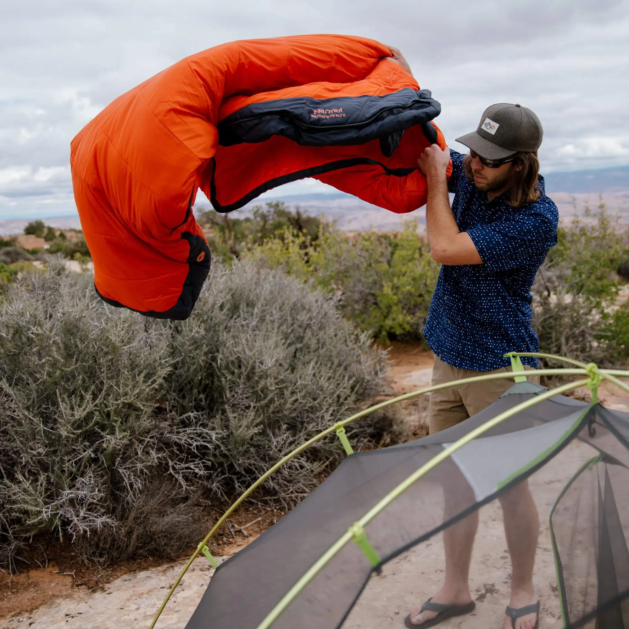 Marmot TRESTLES ELITE ECO 0 LONG Herren - Kunstfaserschlafsack – Bild 6