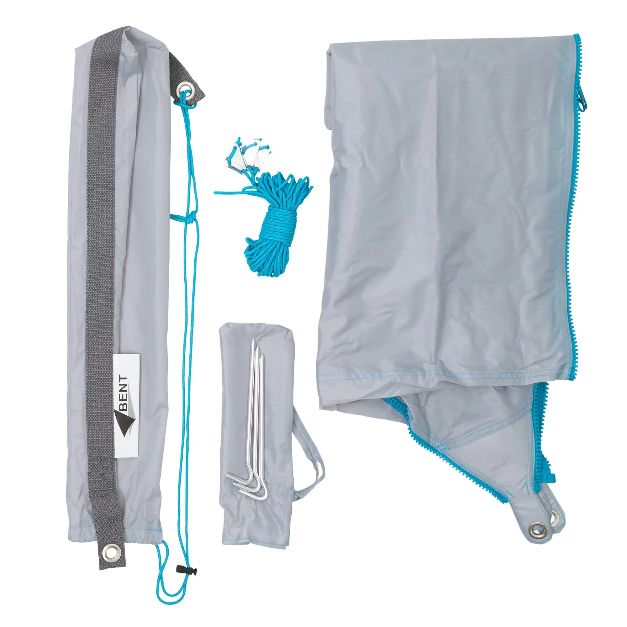 Bent VERBINDBARES SONNENSEGEL ZIP-CANVAS - Tarp – Bild 7