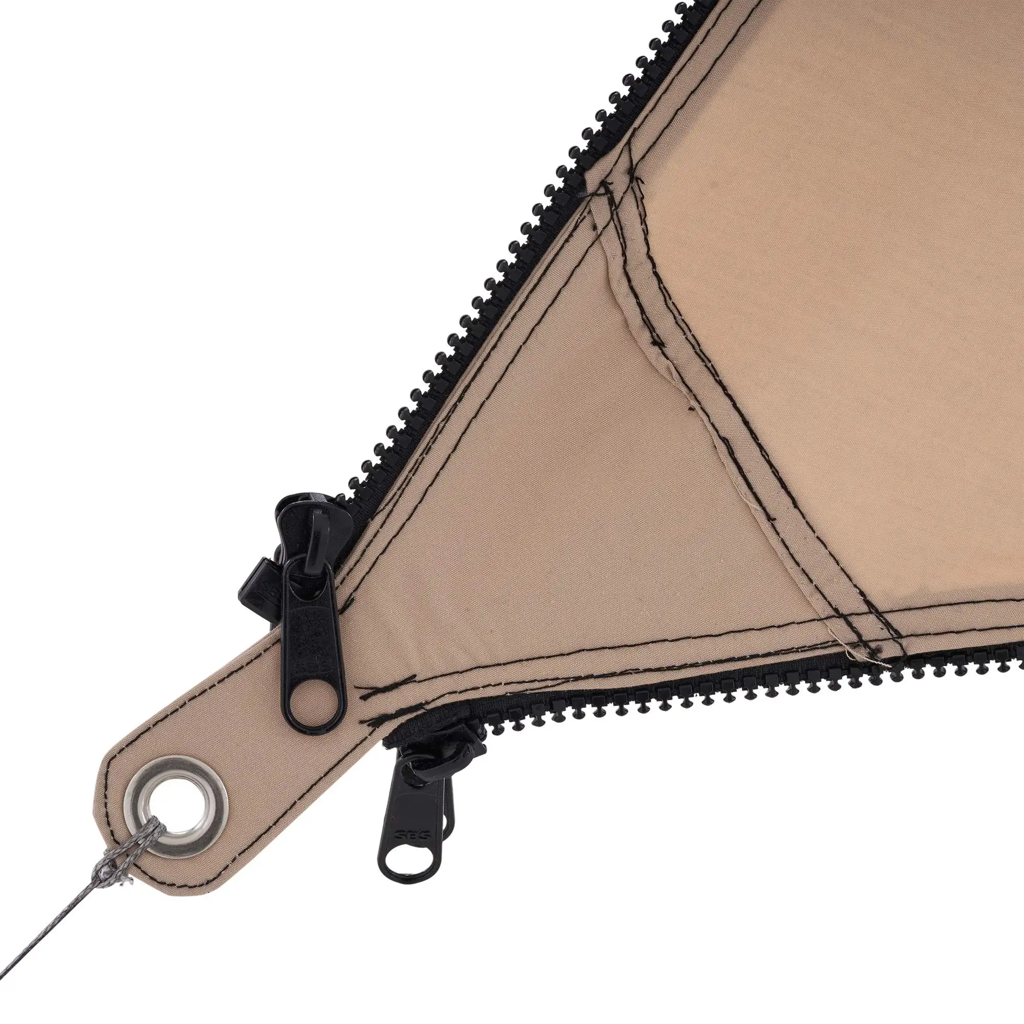 Bent VERBINDBARES SONNENSEGEL TC-ZIP-CANVAS SINGLE AFRIKA DESIGN - Tarp – Bild 6